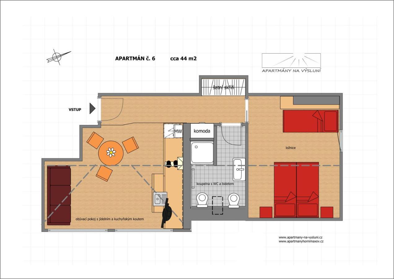 Apartmany Na Vysluni Horní Maxov Exterior foto