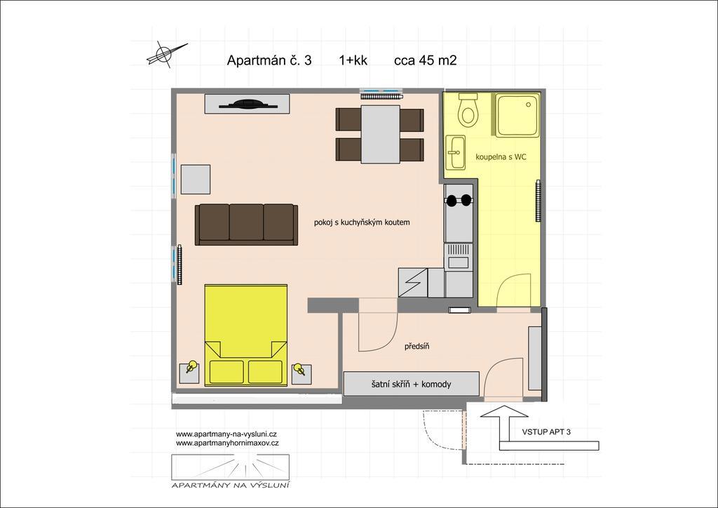 Apartmany Na Vysluni Horní Maxov Exterior foto