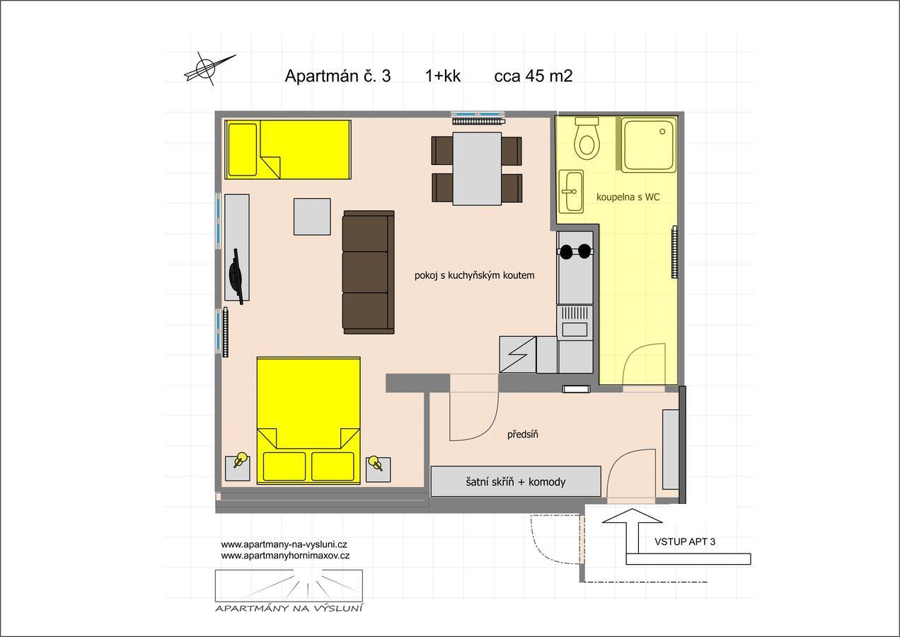 Apartmany Na Vysluni Horní Maxov Exterior foto